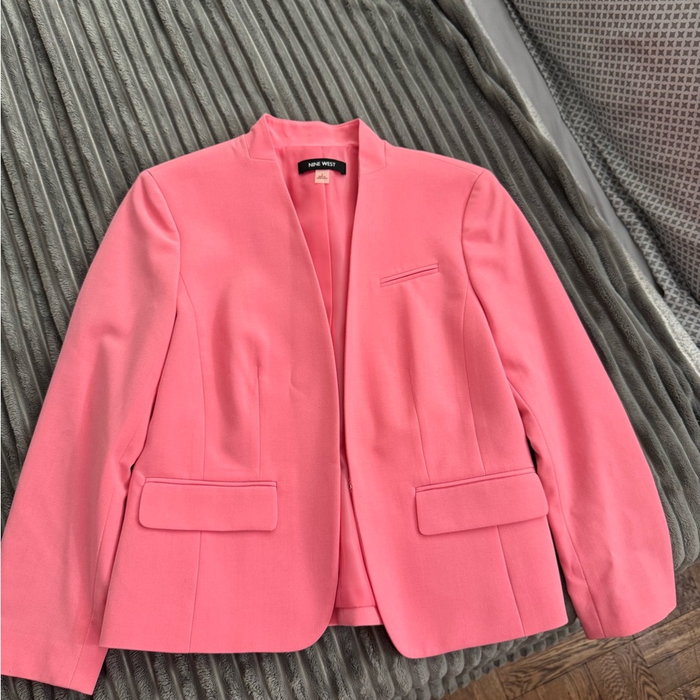 Nine West Pink Women's Blazer